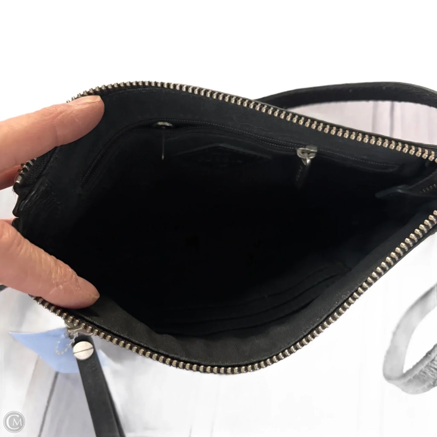 Crossbody Leather By Fossil, Size: Small