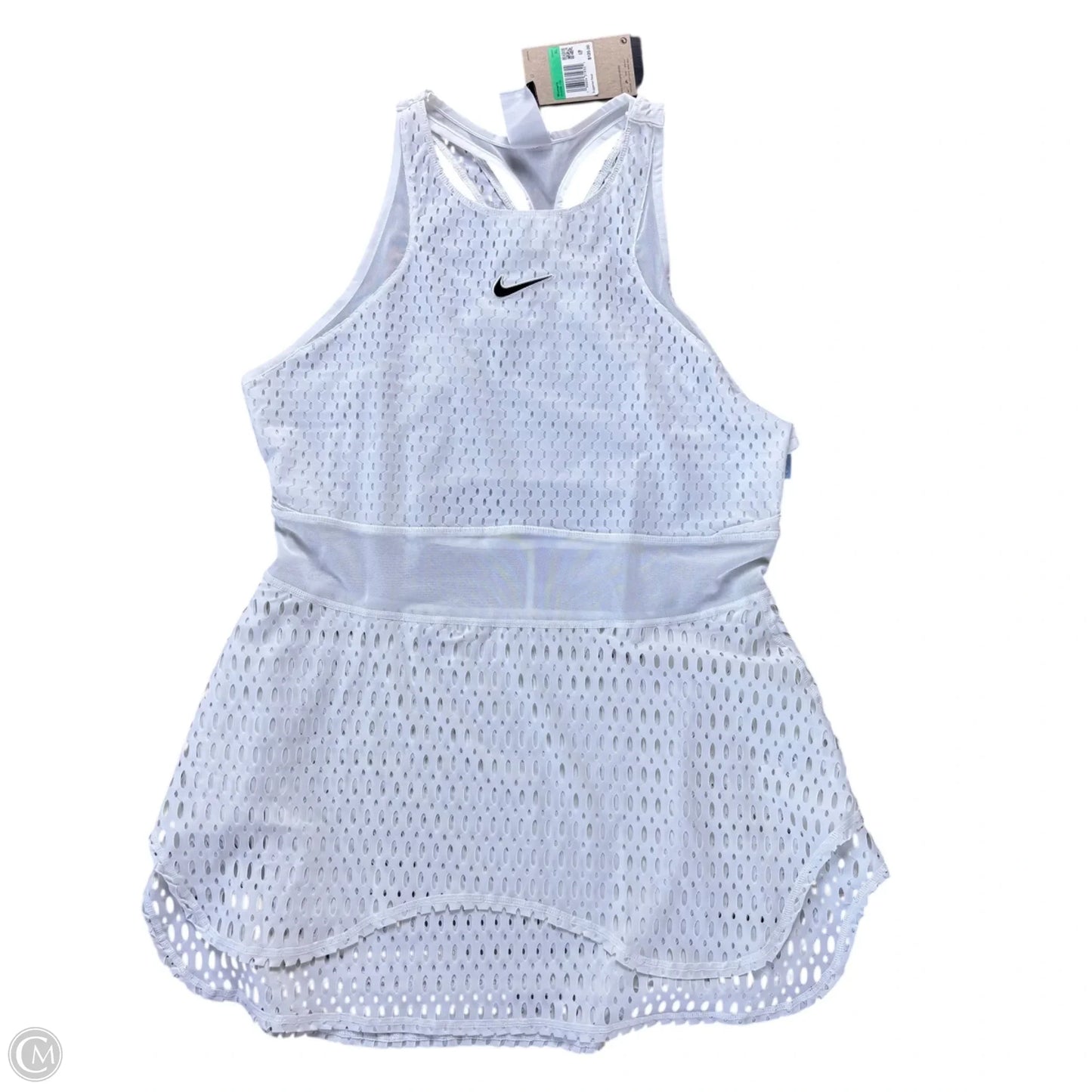 Athletic Dress By Nike Apparel In White, Size: Xl