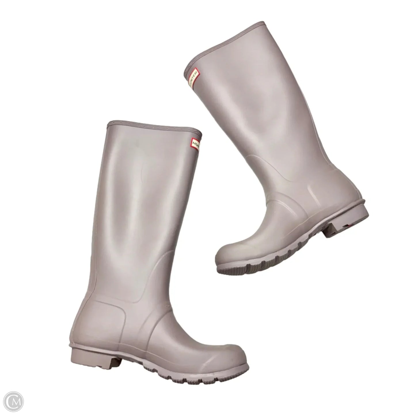 Boots Rain By Hunter In Purple, Size: 11