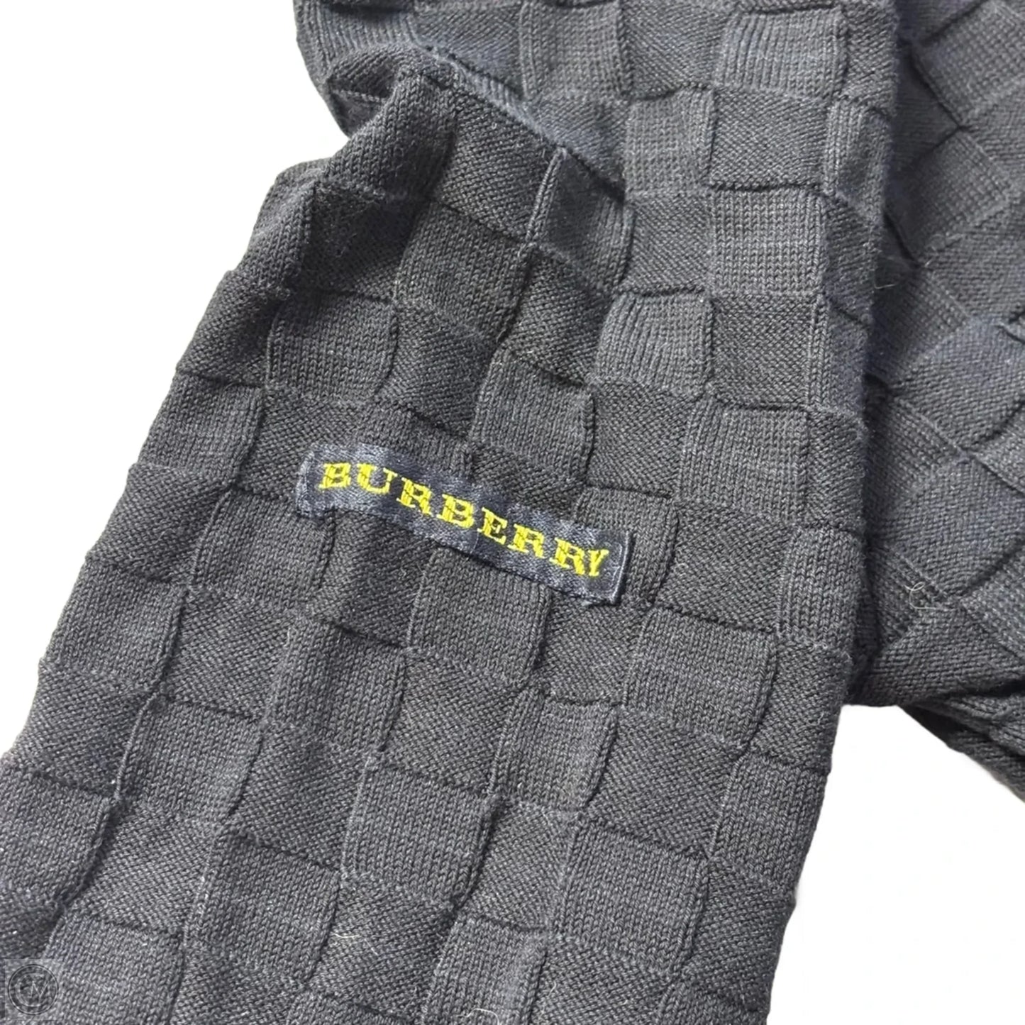 Sweater Luxury Designer By Burberry In Navy, Size: M