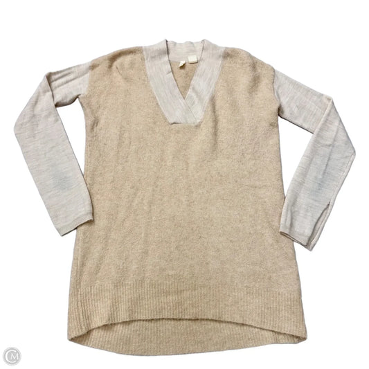Sweater By Moth In Tan, Size: Xs