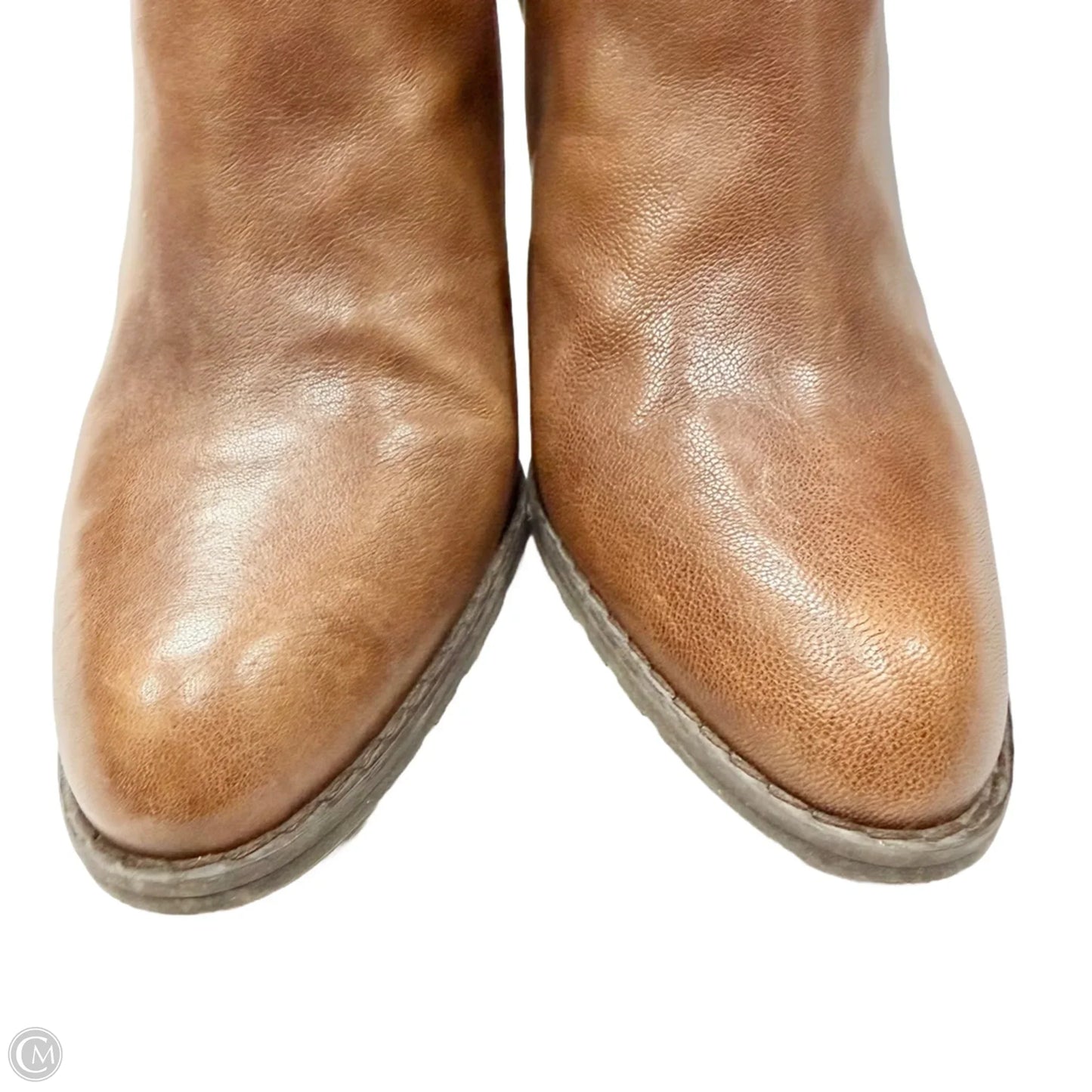 Boots Designer By Stuart Weitzman In Brown, Size: 9