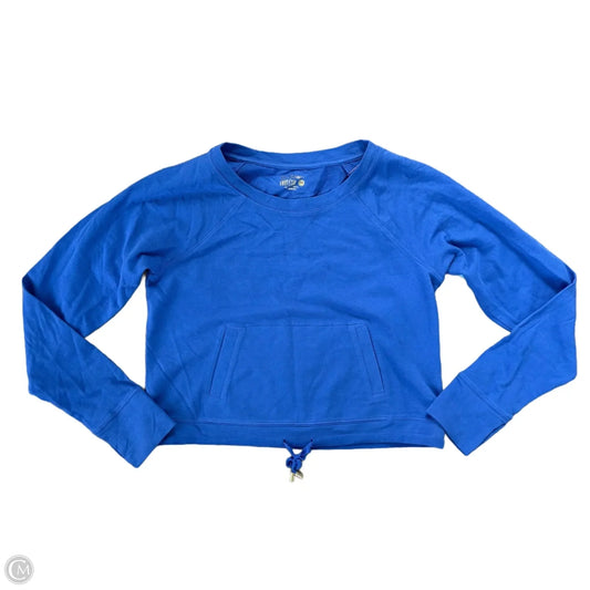 Top Long Sleeve Designer By Lilly Pulitzer In Blue, Size: M