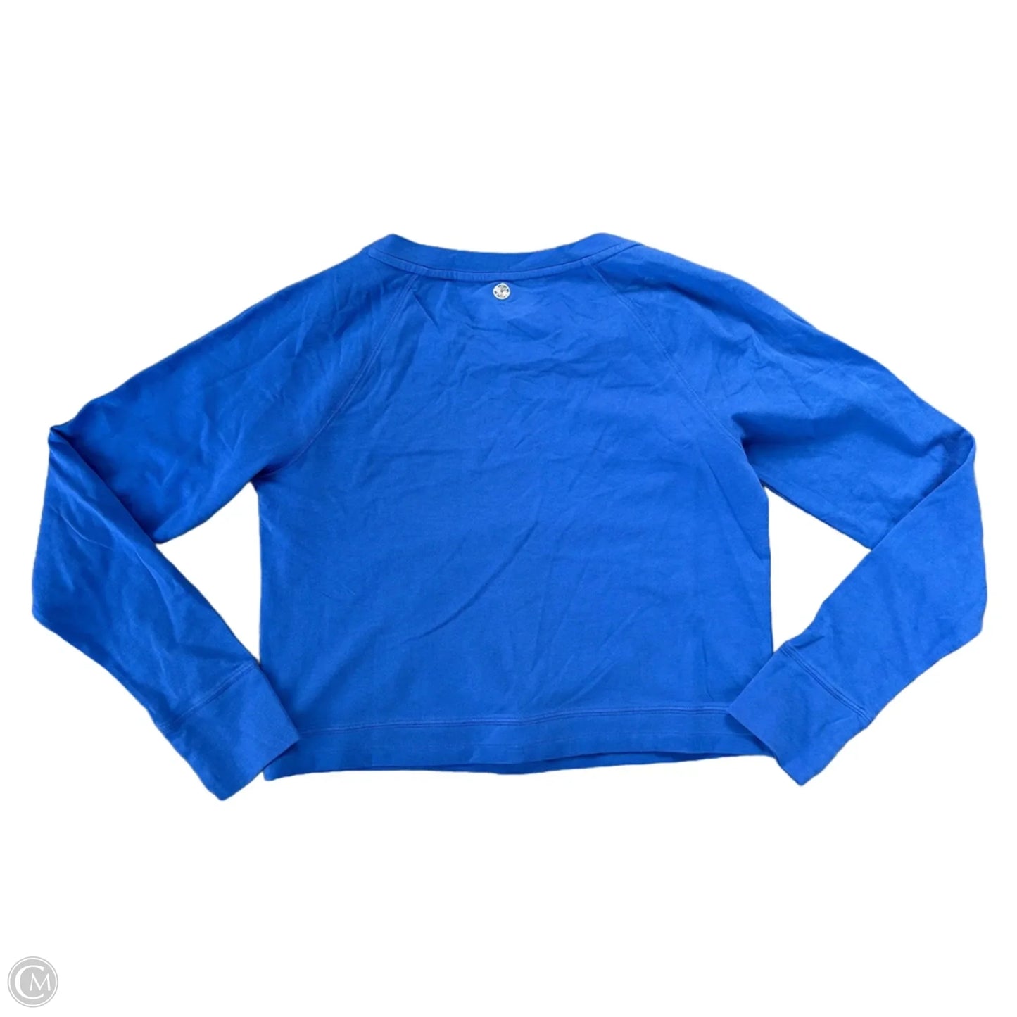 Top Long Sleeve Designer By Lilly Pulitzer In Blue, Size: M