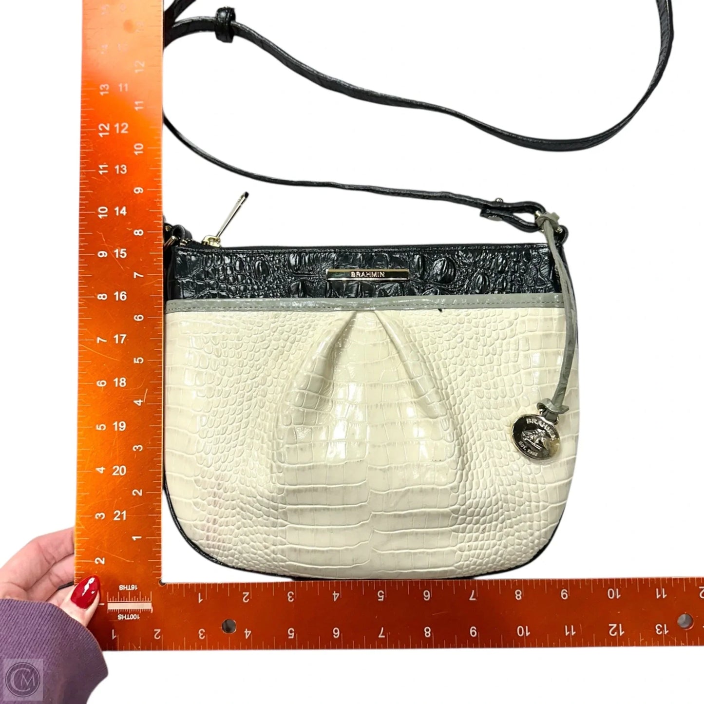 Crossbody Designer By Brahmin, Size: Small