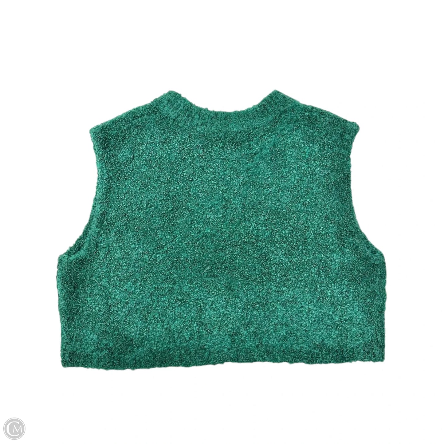 Sweater Short Sleeve By Free People In Green, Size: M