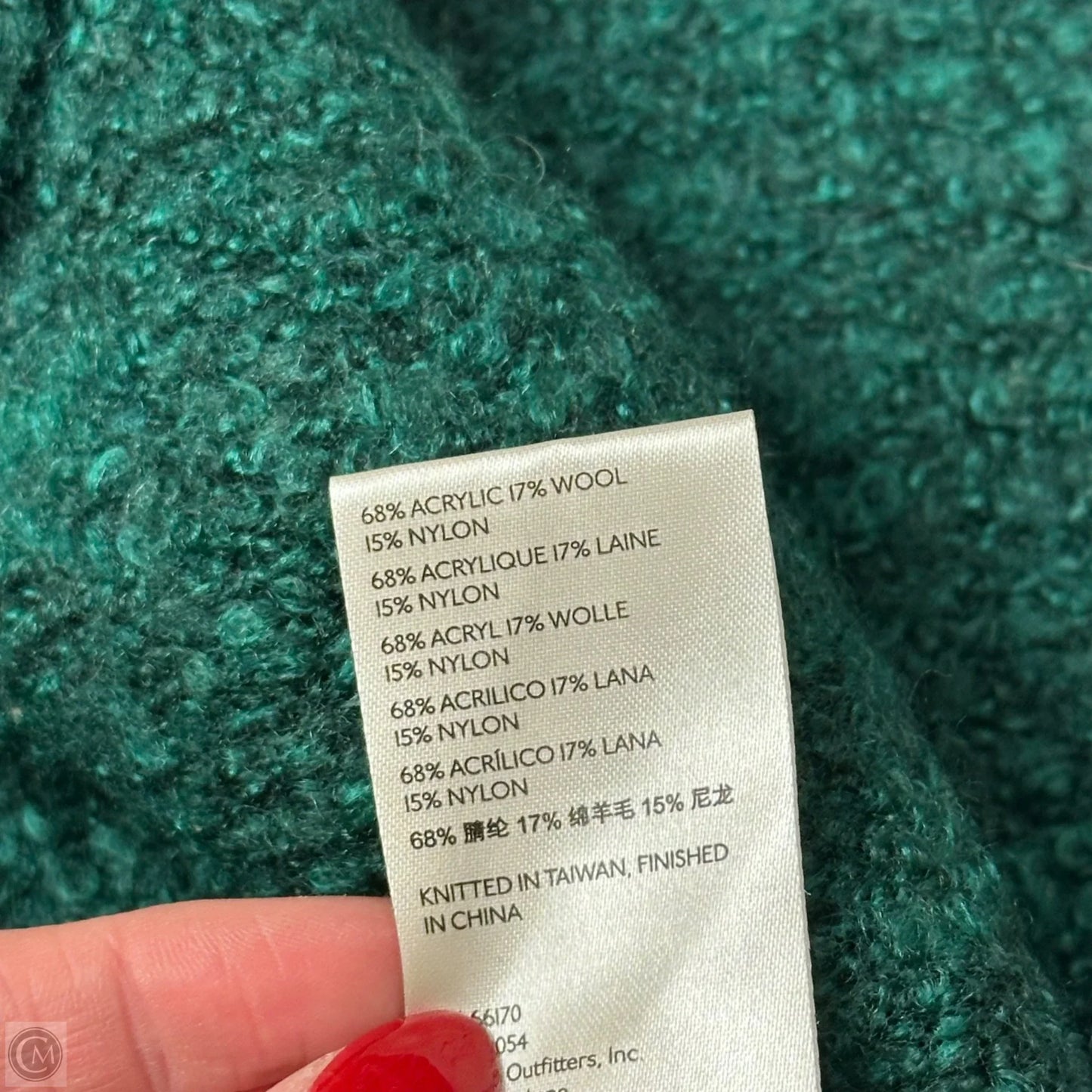 Sweater Short Sleeve By Free People In Green, Size: M