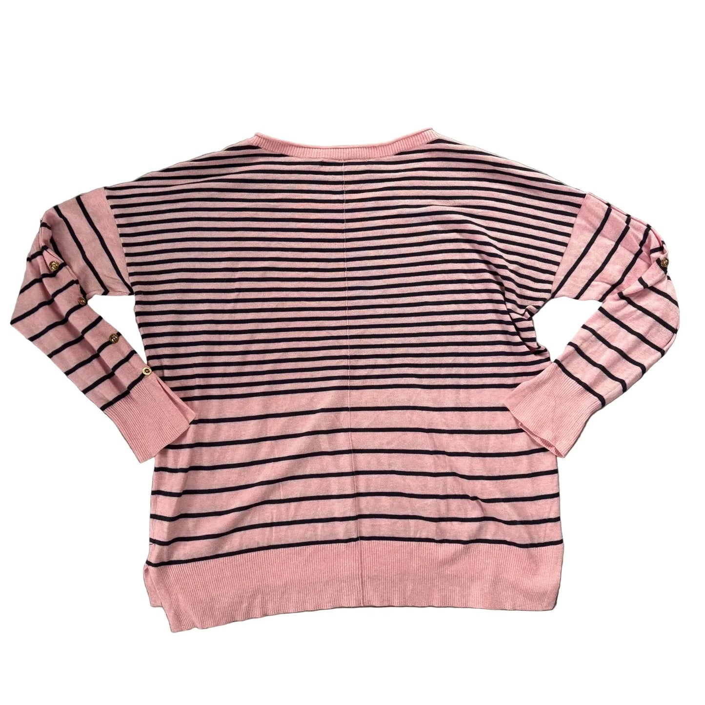 Sweater Designer By Lilly Pulitzer In Striped Pattern, Size: L