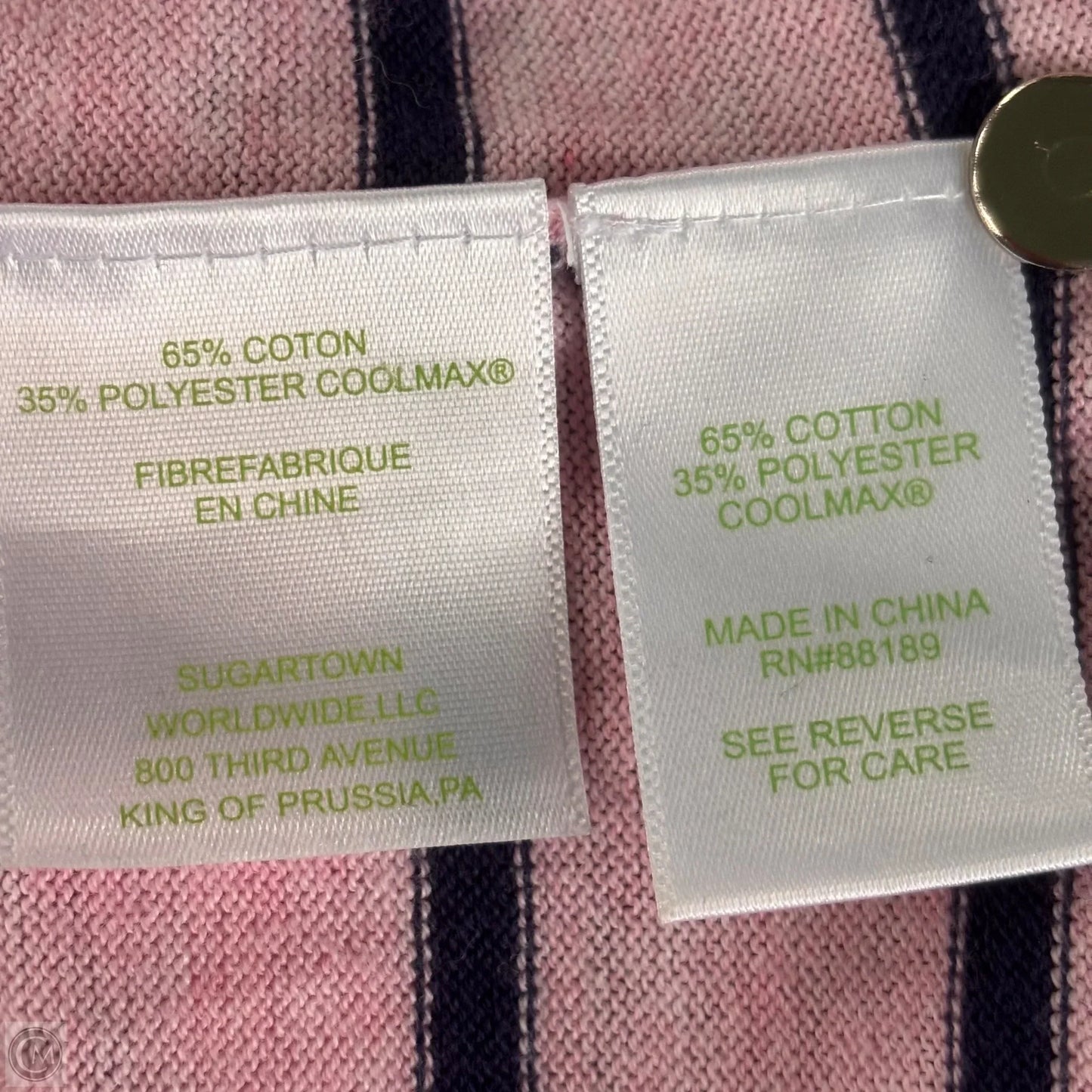 Sweater Designer By Lilly Pulitzer In Striped Pattern, Size: L