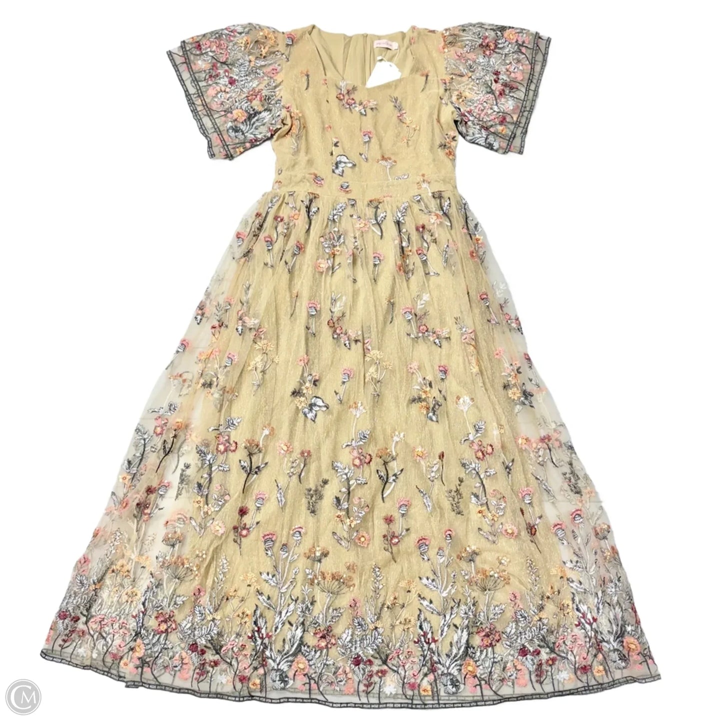 Dress Party Long By Ivy City Co. In Floral Print, Size: L