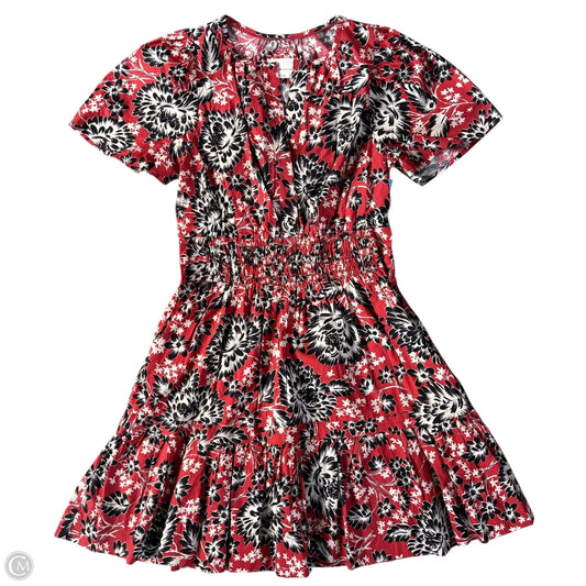 Dress Casual Short By Anthropologie In Floral Print, Size: S