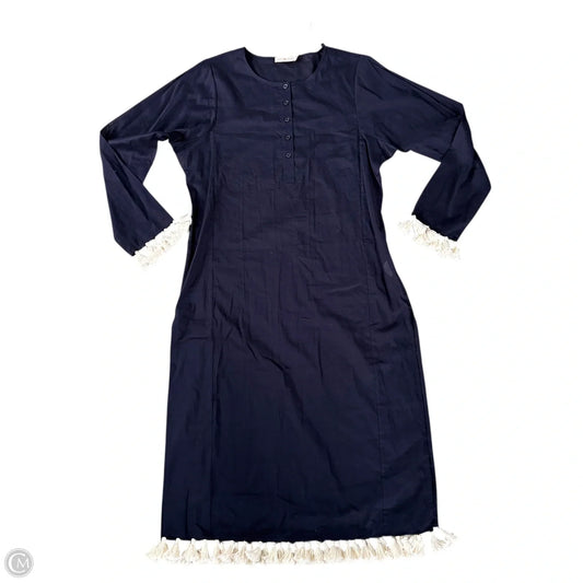 Swimwear Cover-up Designer By Tory Burch In Navy, Size: M