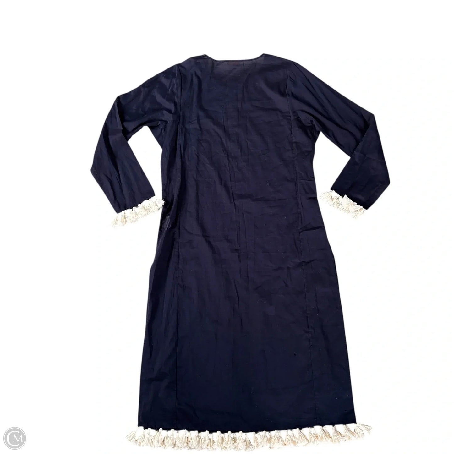 Swimwear Cover-up Designer By Tory Burch In Navy, Size: M