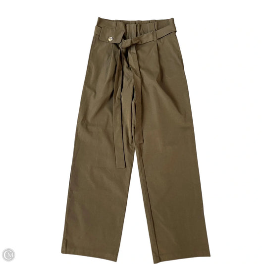 Pants Wide Leg By Anthropologie In Green, Size: S