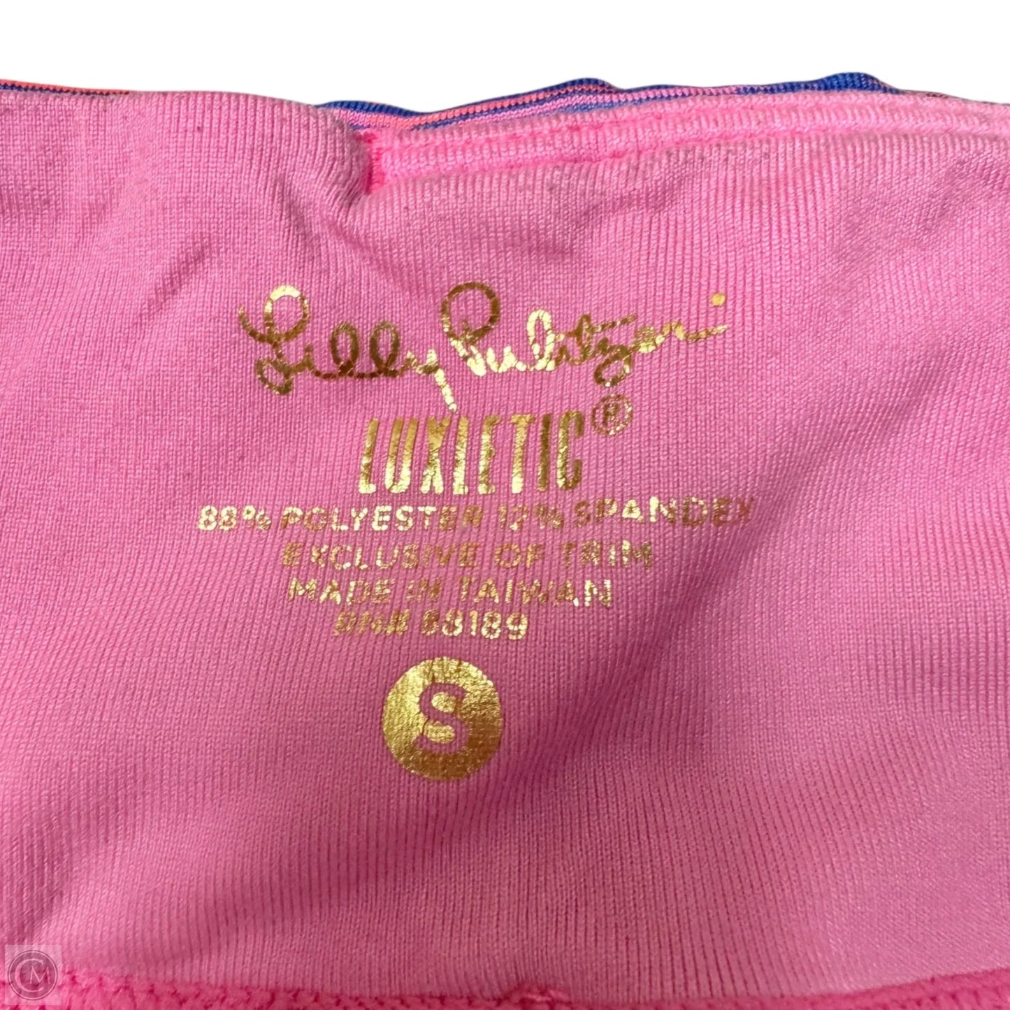 Pants Designer By Lilly Pulitzer In Blue & Pink, Size: S