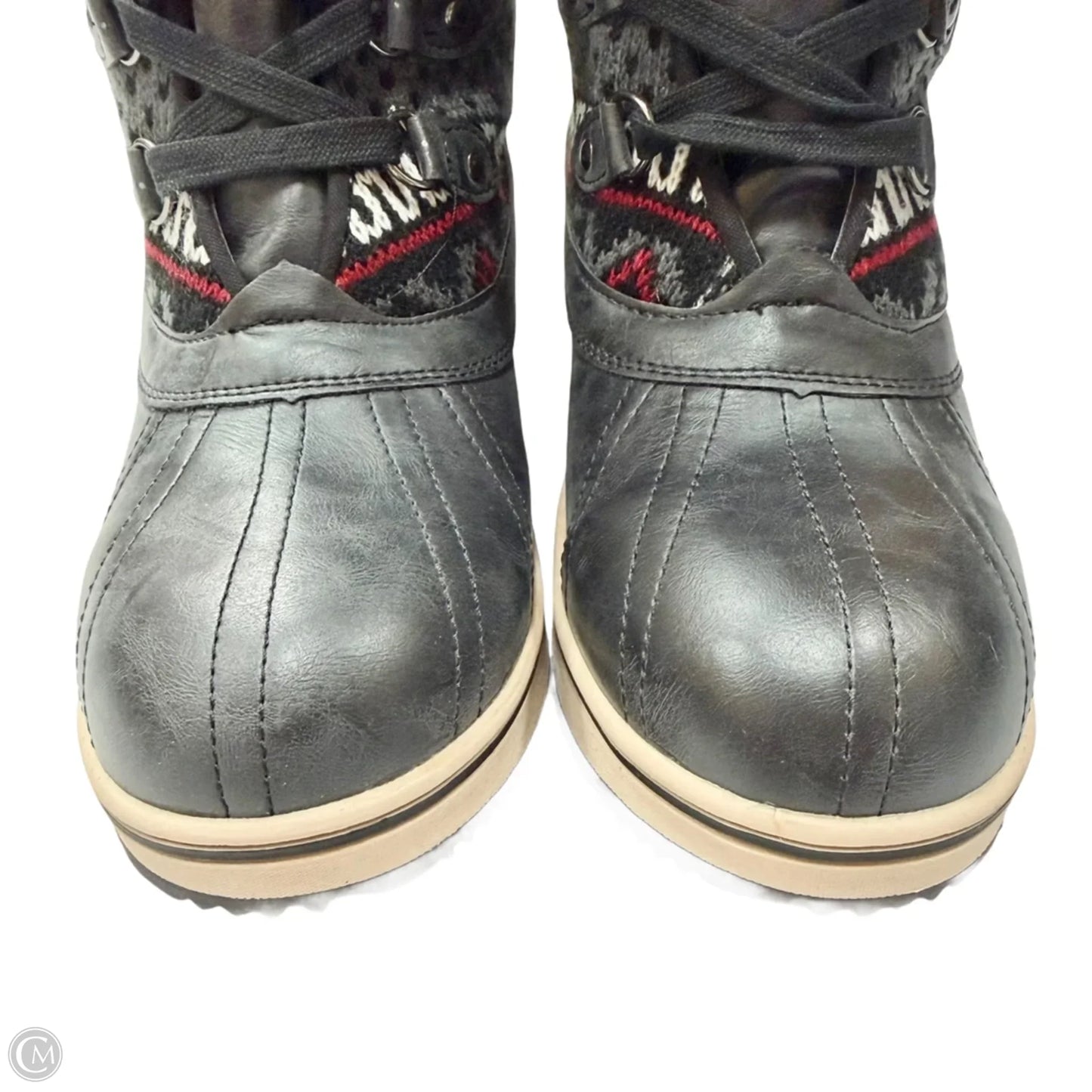 Boots Snow By Muk Luks In Grey, Size: 10