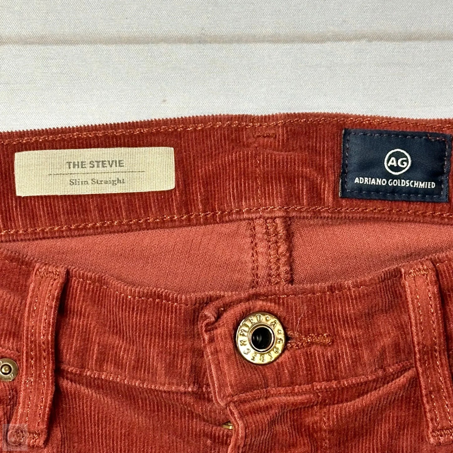 Pants Corduroy By Adriano Goldschmied In Orange, Size: 4