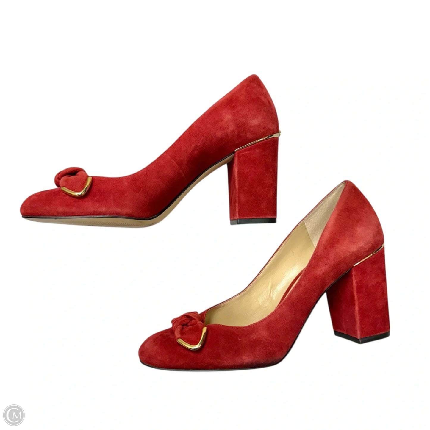 Shoes Heels Block By Michael By Michael Kors In Red, Size: 8