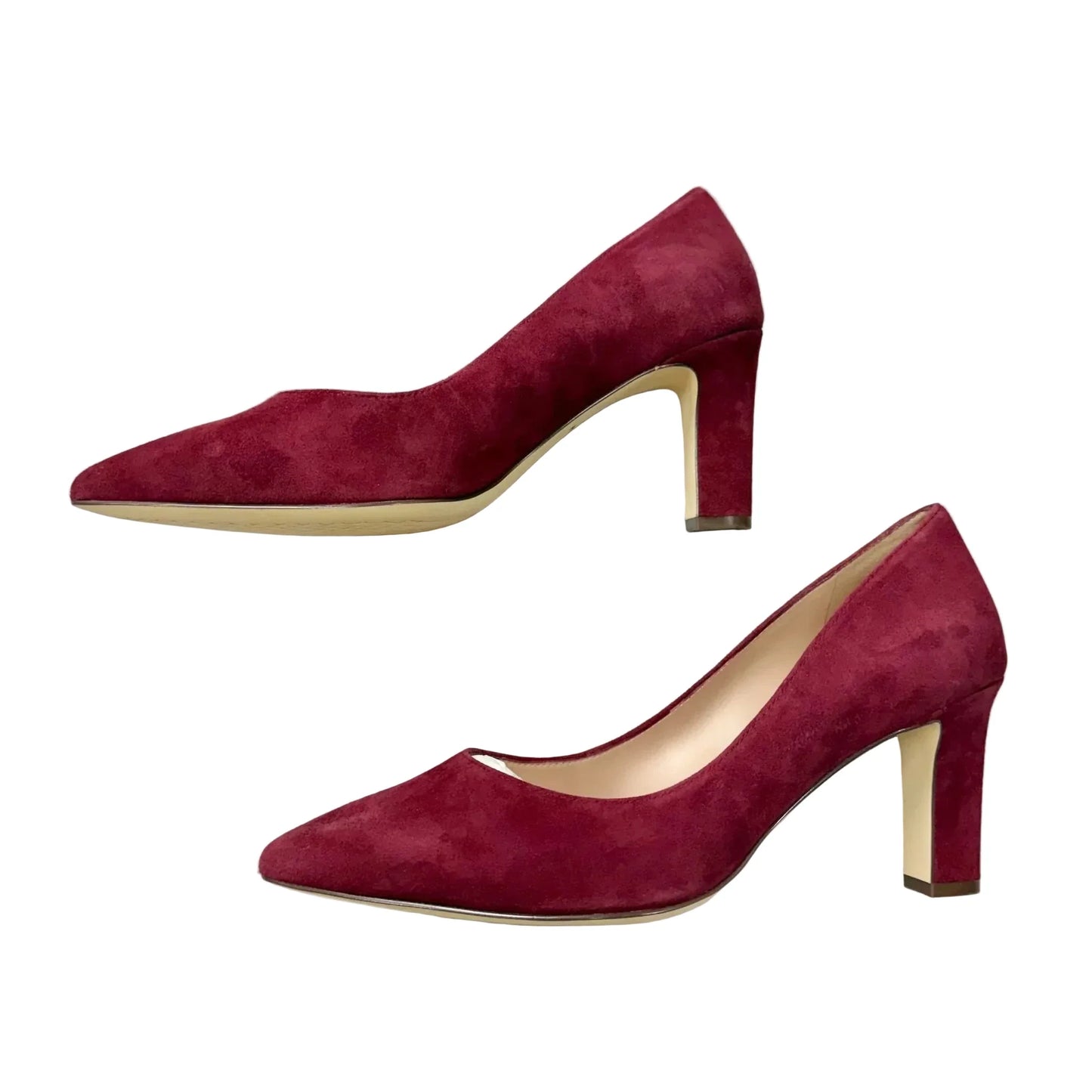 Shoes Heels Block By Cole-haan In Maroon, Size: 9