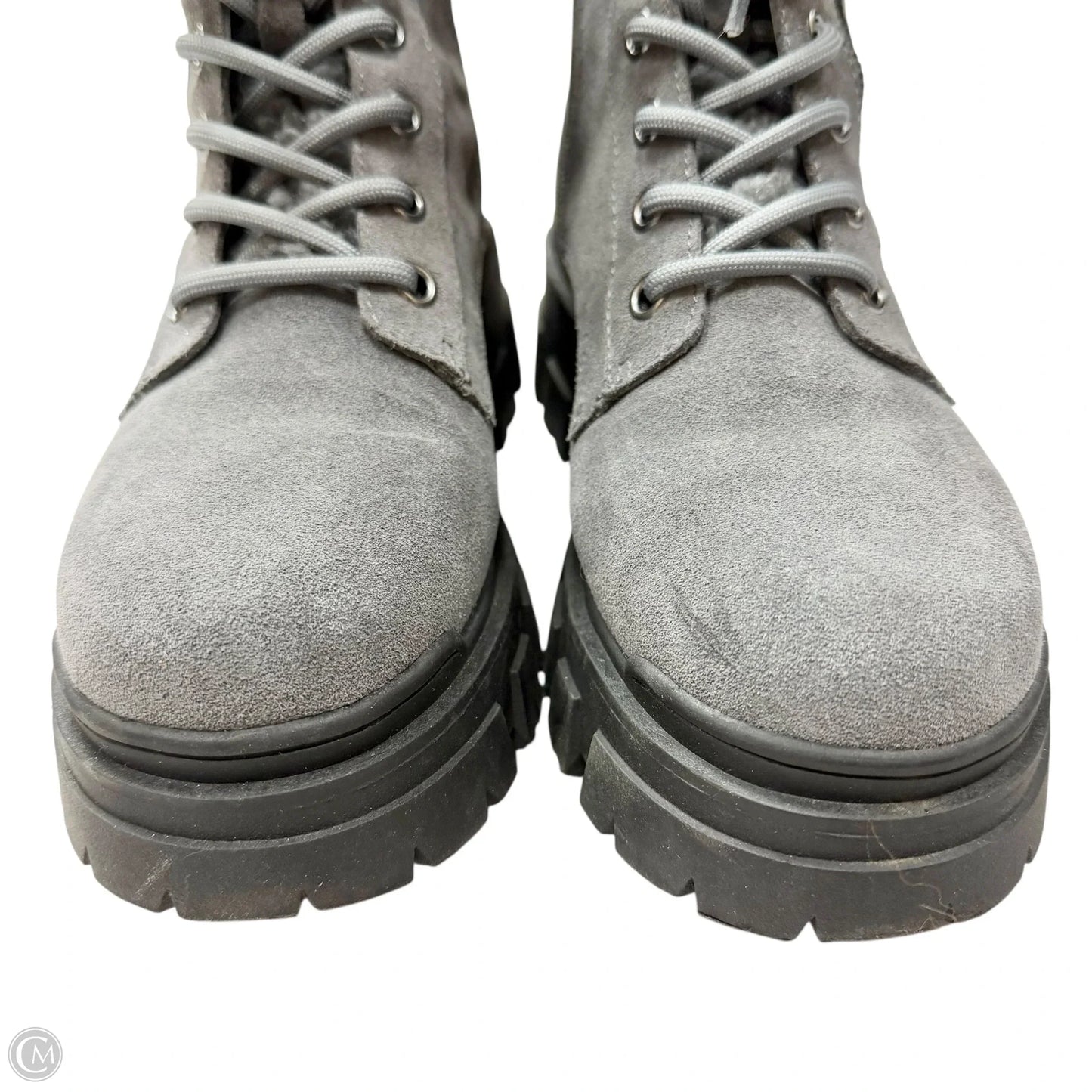 Boots Combat By Marc Fisher In Grey, Size: 8