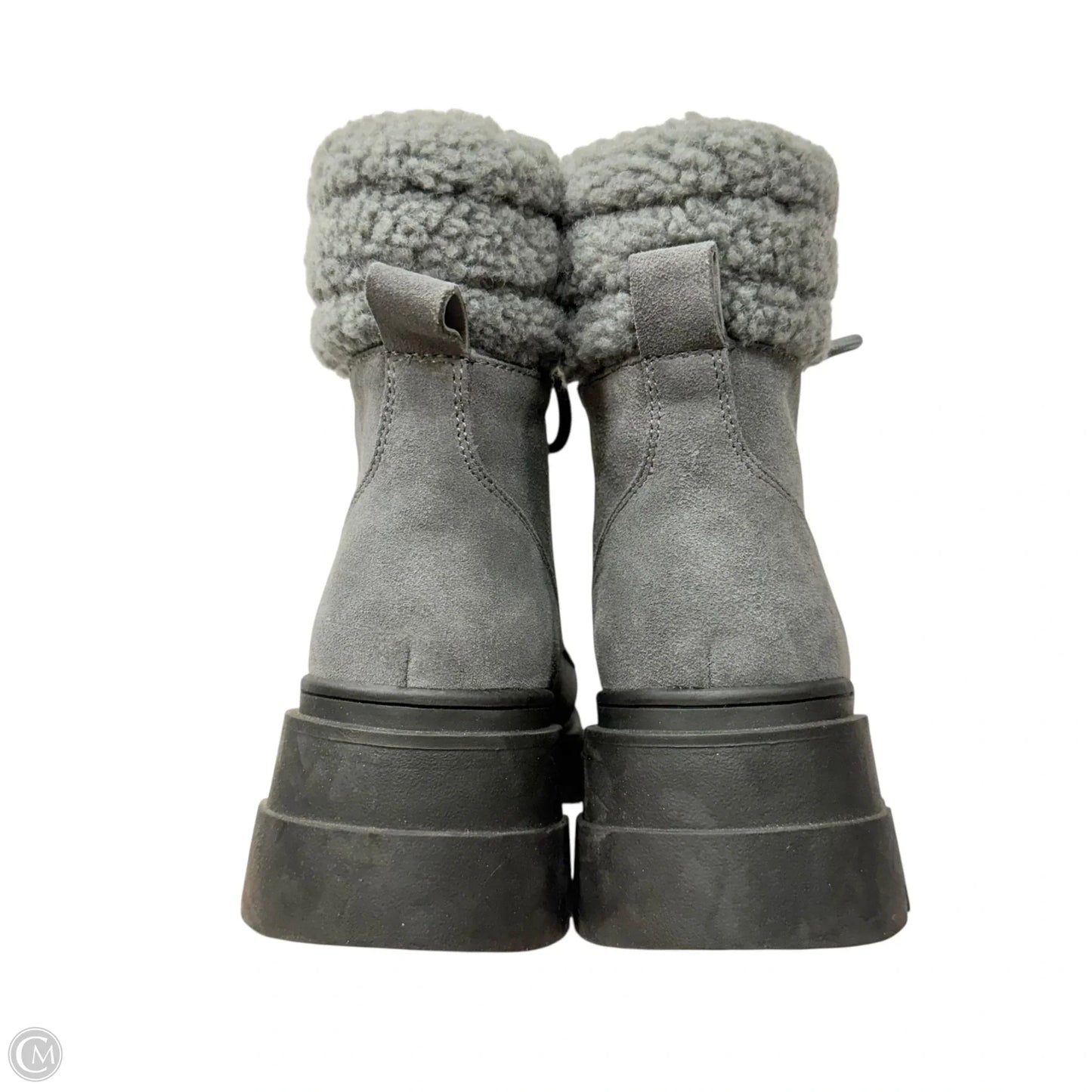 Boots Combat By Marc Fisher In Grey, Size: 8