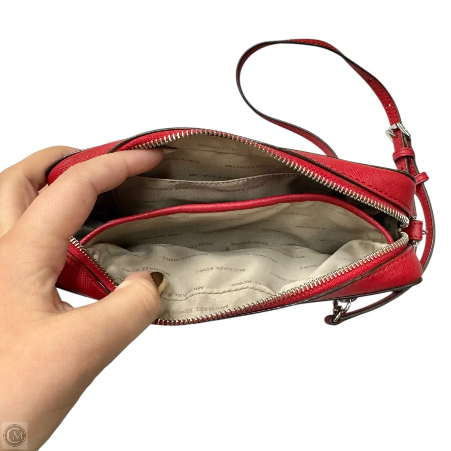 Crossbody Designer By Michael Kors, Size: Small