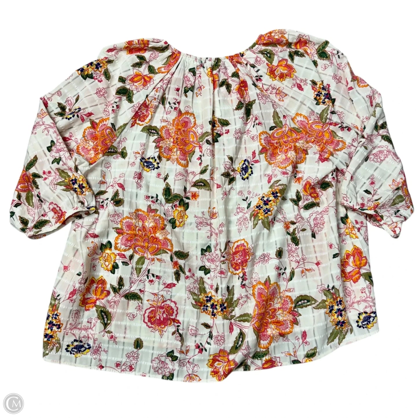 Top Long Sleeve By Lane Bryant In Floral Print, Size: 3x