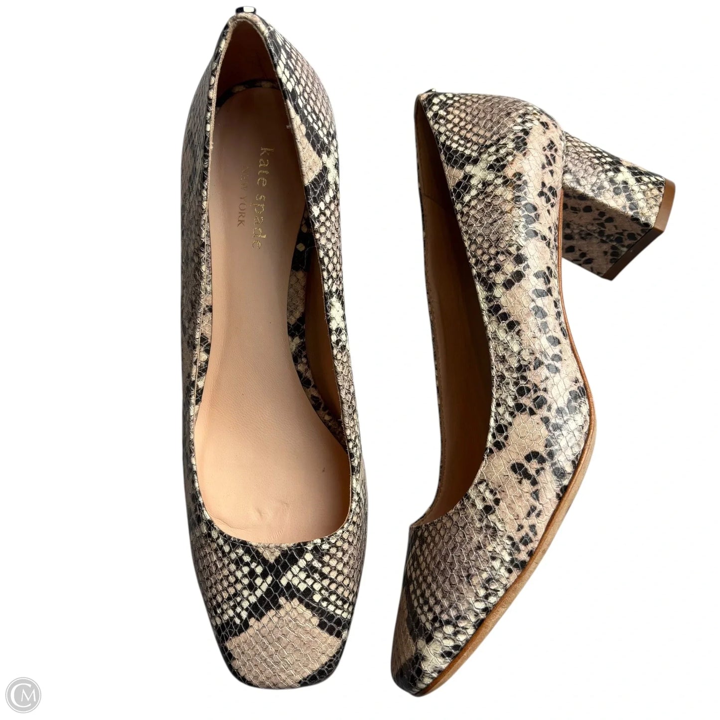 Shoes Designer By Kate Spade In Snakeskin Print, Size: 8