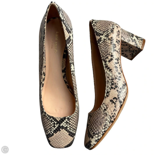 Shoes Designer By Kate Spade In Snakeskin Print, Size: 8