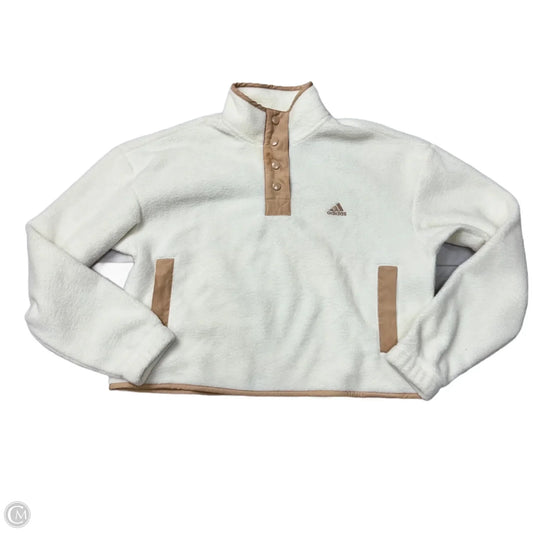 Athletic Fleece By Adidas In White, Size: M
