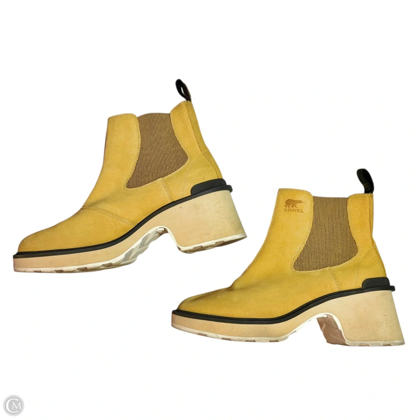 Boots Leather By Sorel In Brown, Size: 10