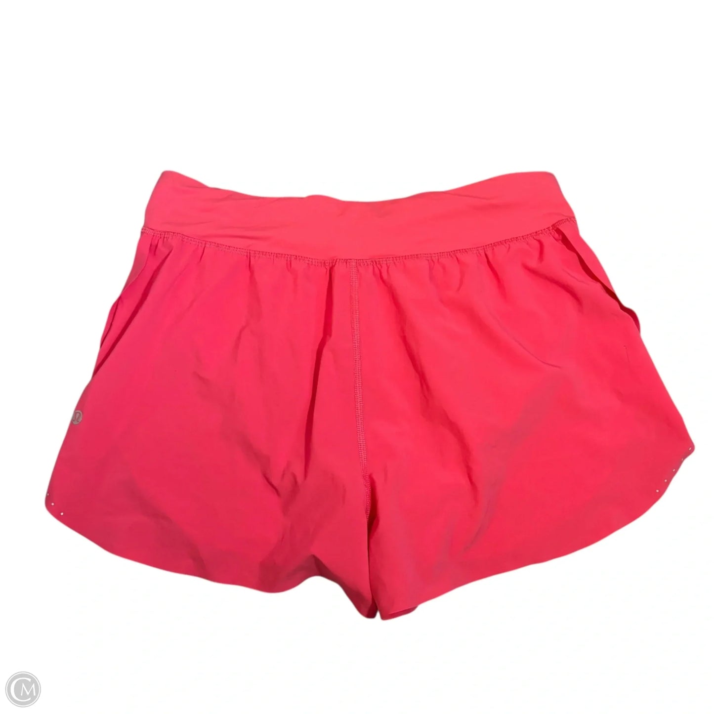 Athletic Shorts By Lululemon In Pink, Size: M