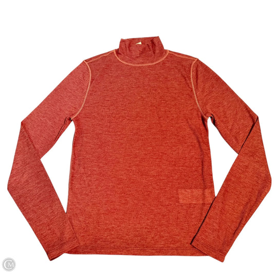 Top Long Sleeve By Madewell In Red, Size: S