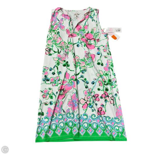 Swimwear Cover-up Designer By Lilly Pulitzer In White, Size: M