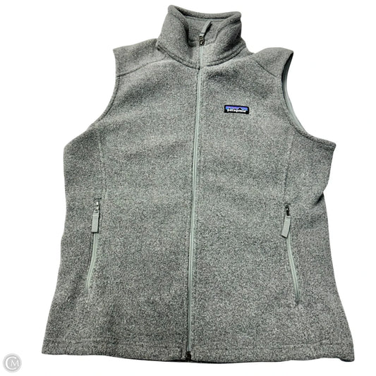 Vest Fleece By Patagonia In Grey, Size: M