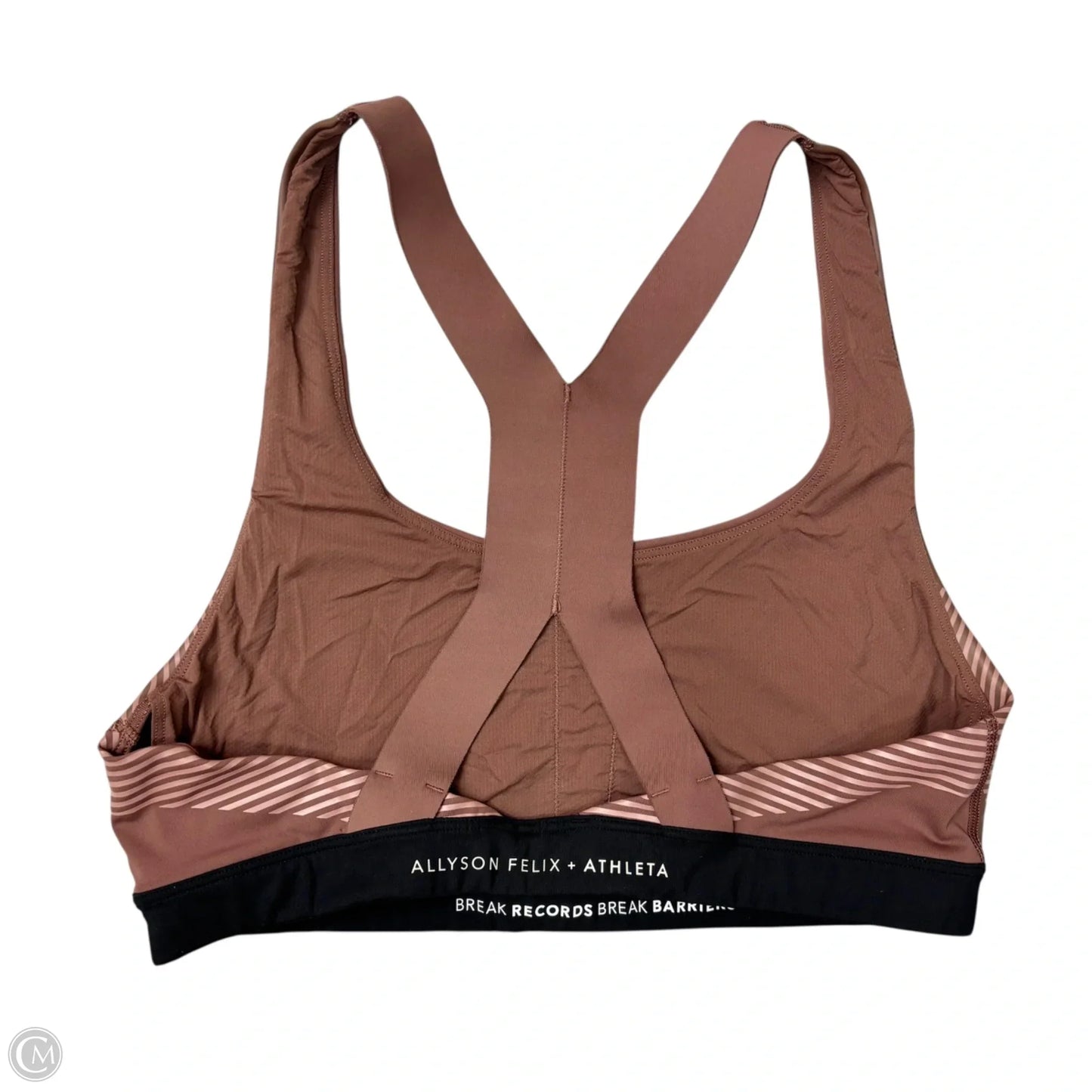 Athletic Bra By Athleta In Mauve, Size: L