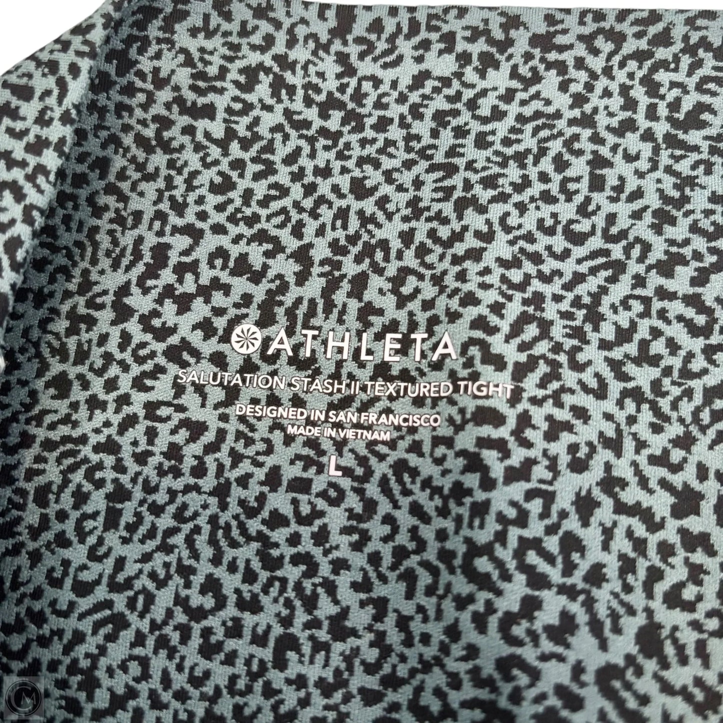 Athletic Leggings By Athleta In Animal Print, Size: L