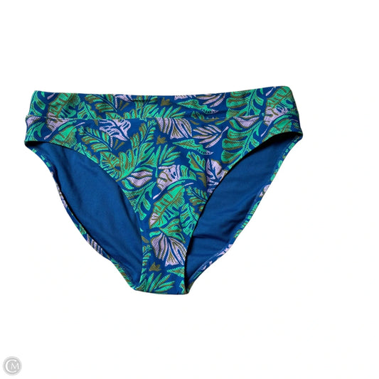 Swimsuit Bottom By Eddie Bauer In Tropical Print, Size: Xl