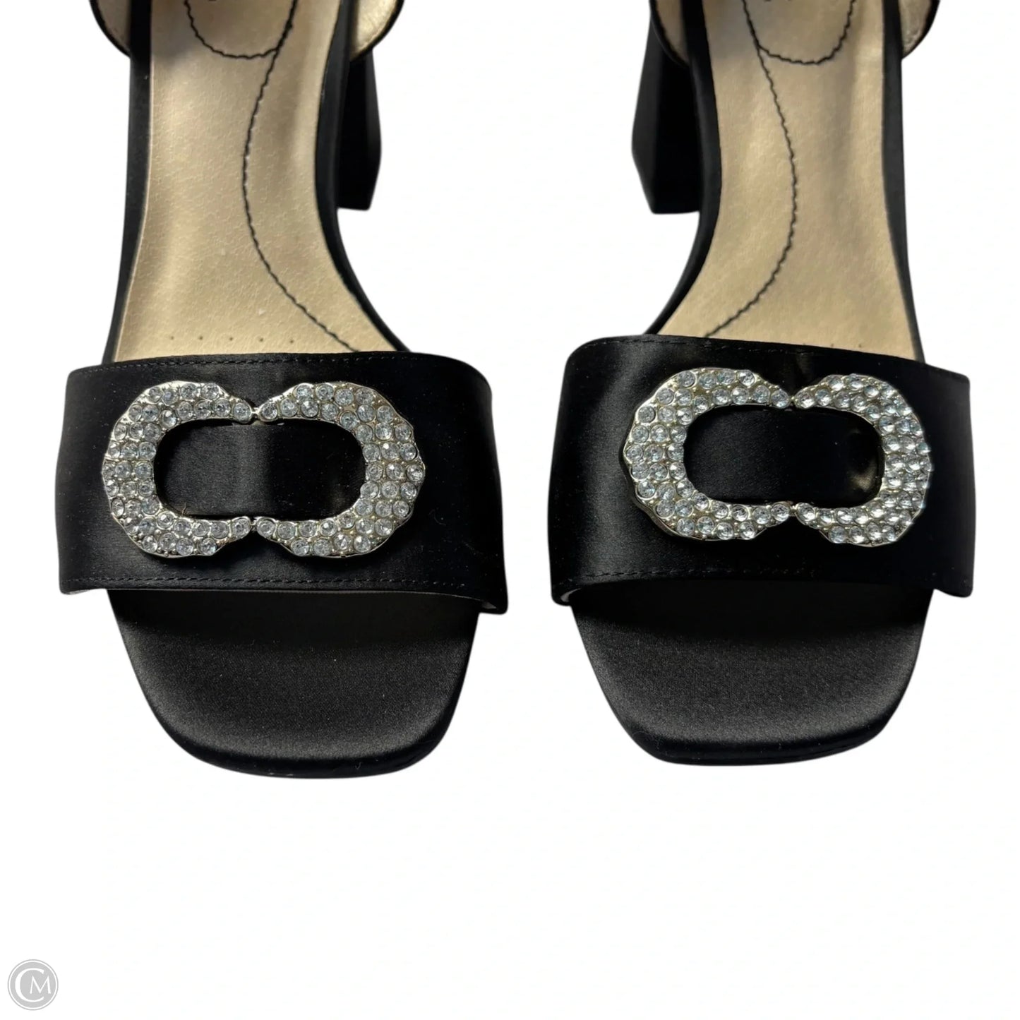 Sandals Heels Block By Life Stride In Black, Size: 8.5