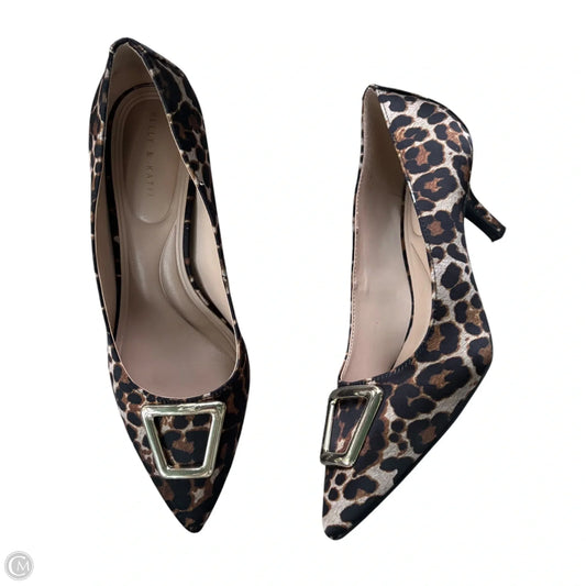 Shoes Heels Kitten By Kelly And Katie In Leopard Print, Size: 9