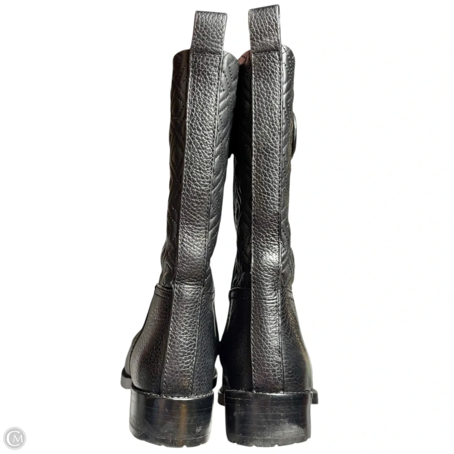 Boots Designer By Tory Burch In Black, Size: 7