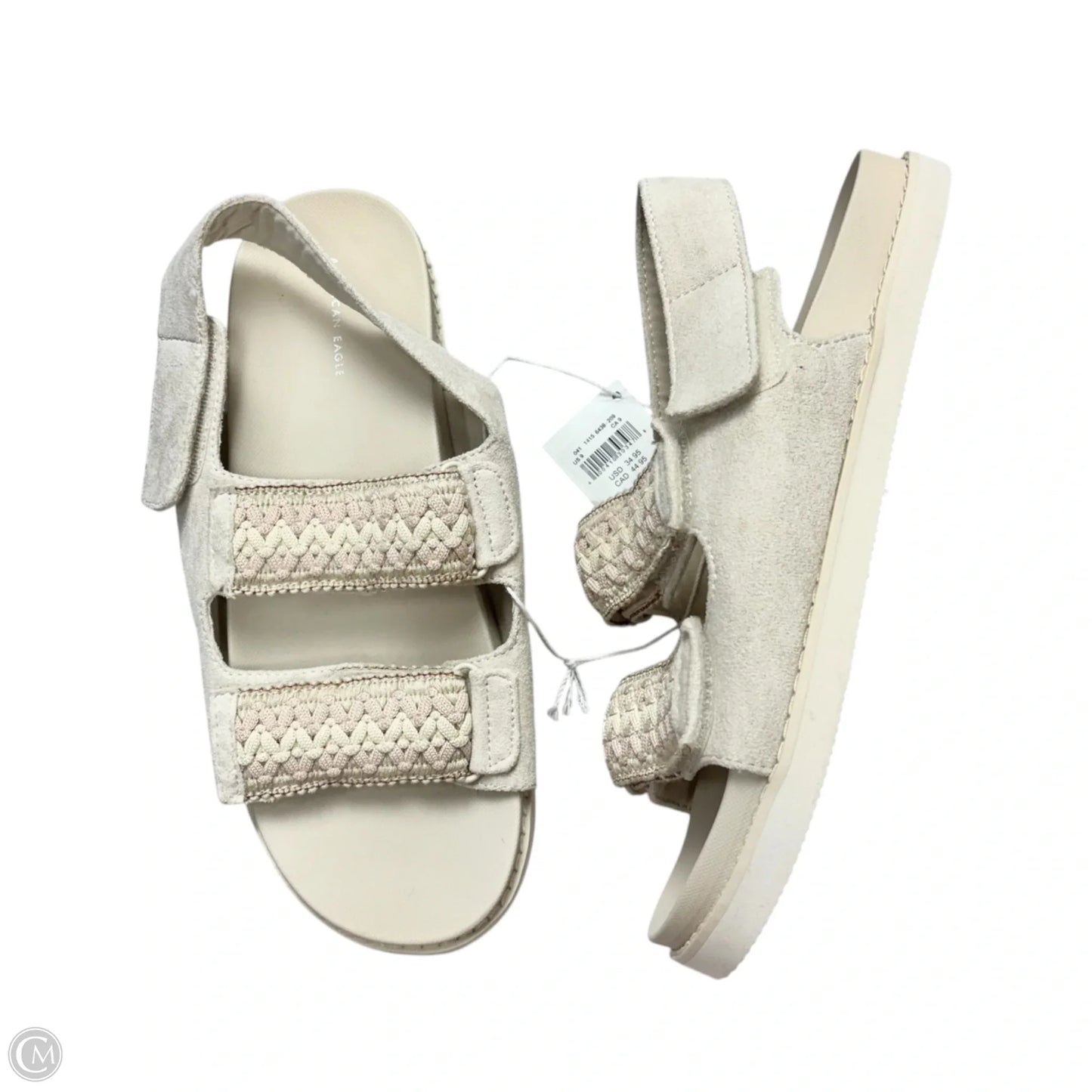 Sandals Flats By American Eagle In Cream, Size: 9