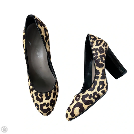 Shoes Heels Block By Donald Pliner In Leopard Print, Size: 7
