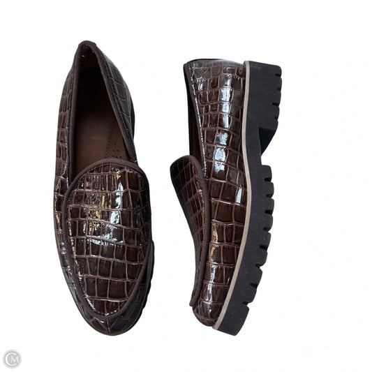 Shoes Flats By Donald Pliner In Brown, Size: 7