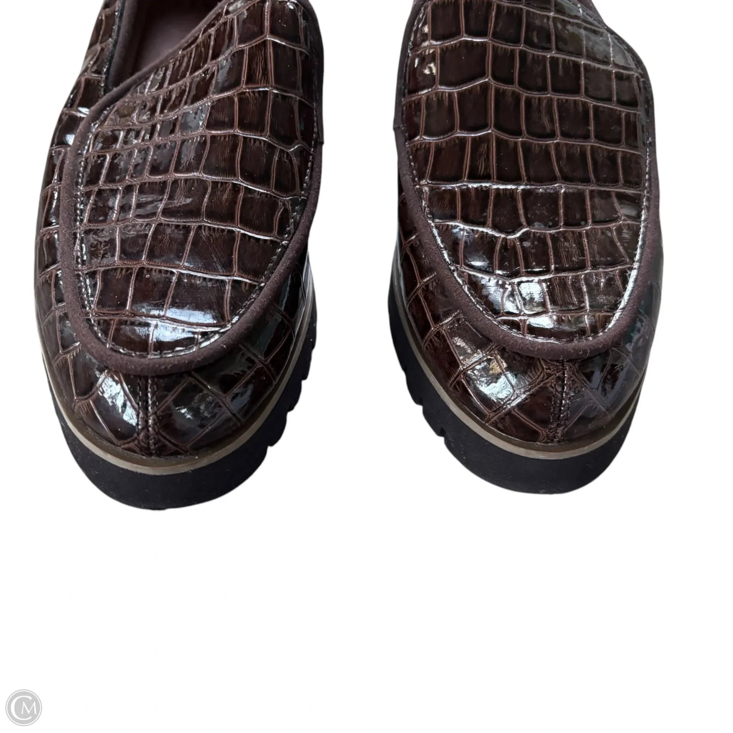 Shoes Flats By Donald Pliner In Brown, Size: 7