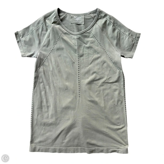 Athletic Top Short Sleeve By Athleta In Green, Size: S