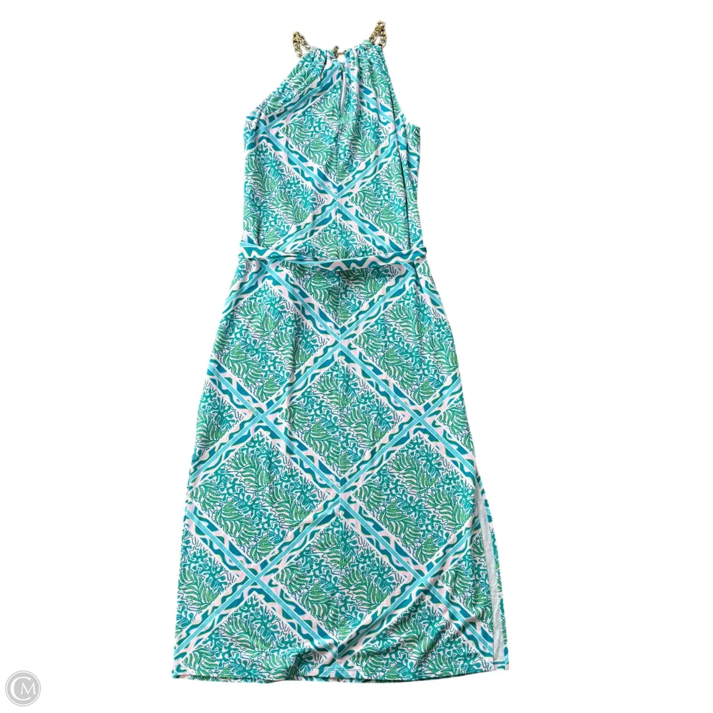 Dress Designer By Lilly Pulitzer In Blue & Pink, Size: S