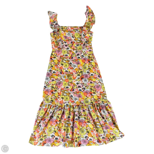 Dress Casual Midi By Bcbgeneration In Floral Print, Size: S