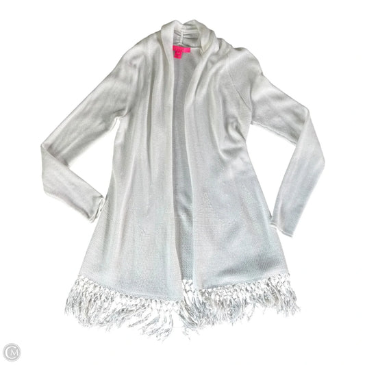Cardigan Designer By Lilly Pulitzer In White, Size: Xs