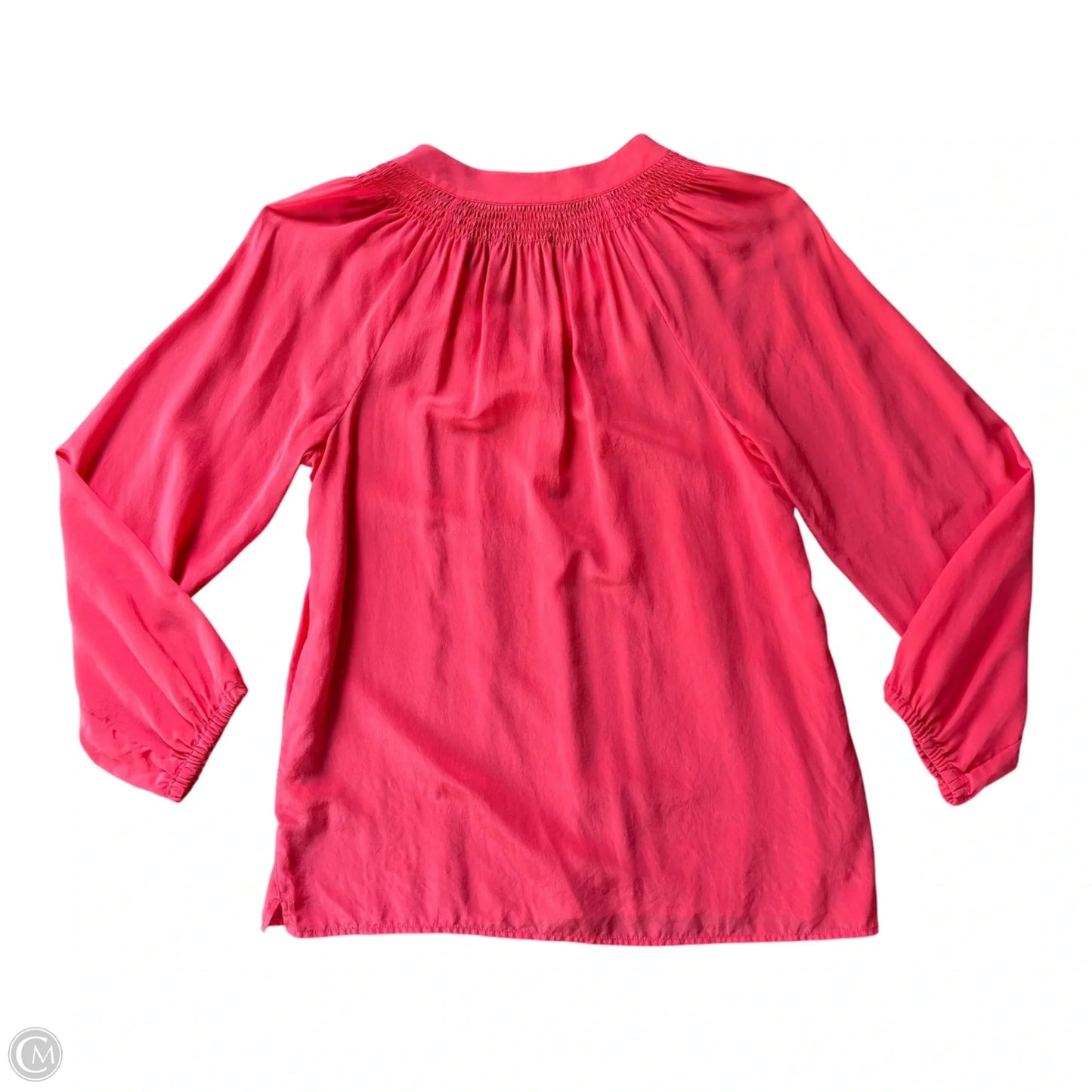 Top Long Sleeve Designer By Lilly Pulitzer In Pink, Size: M